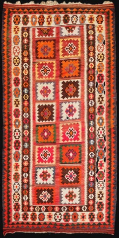 Ein sehr guter antiker afghanischer Gabbeh-Sumak-Teppich, CIRCA 1920