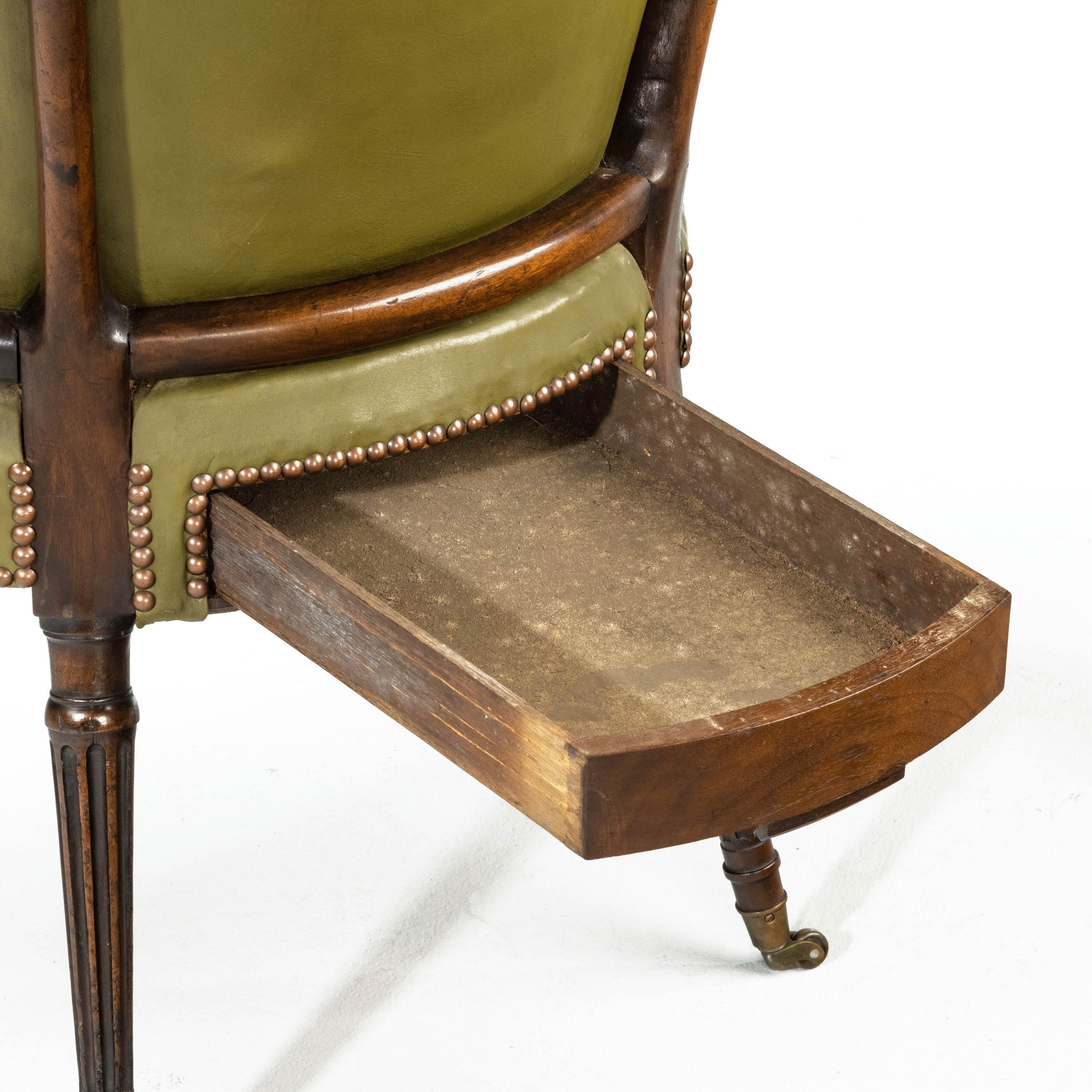 Very Good George III Period Mahogany Desk Chair (Mahagoni)