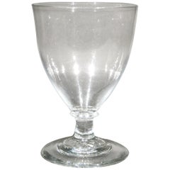 Antique A Very Good Georgian Glass Rummer, England Circa 1800
