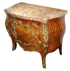 A very good quality pair of C18th Louis XVI style commodes.