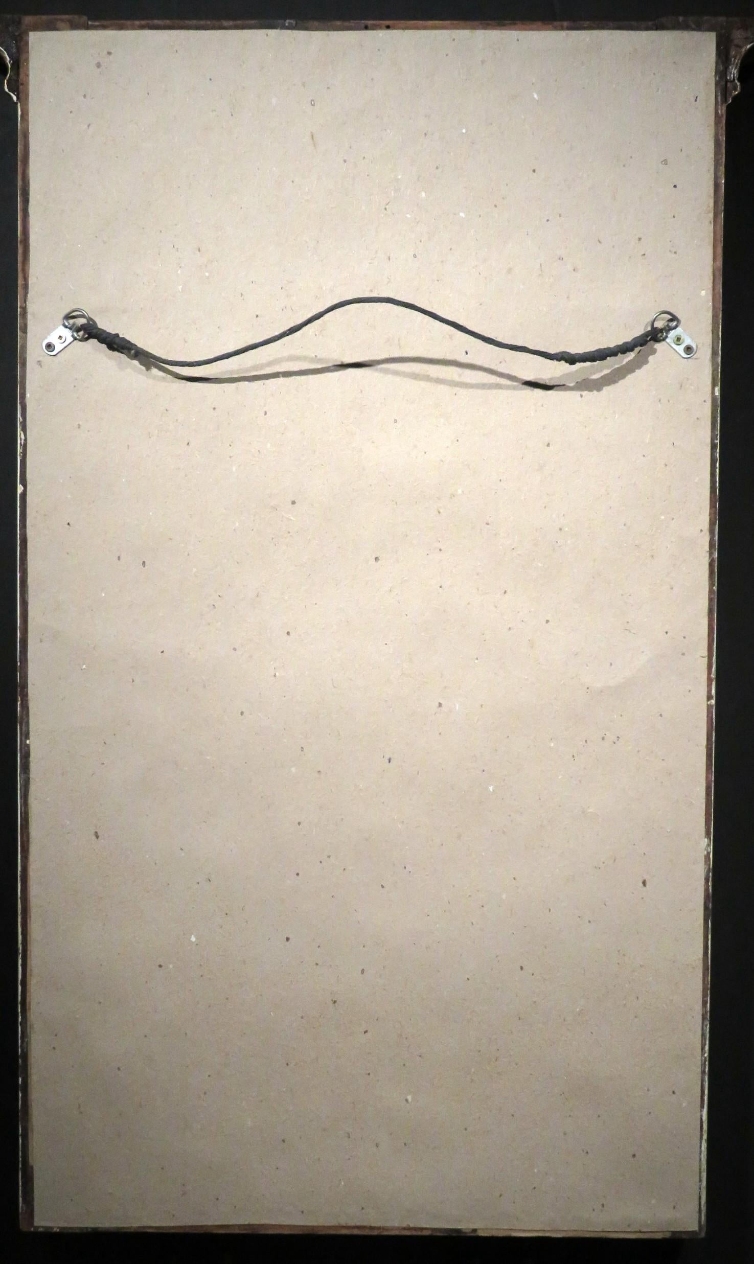 Ein sehr guter Konsolenspiegel aus der ägyptischen Regency-Periode im ägyptischen Revival-Stil, England um 1820  (Gips) im Angebot