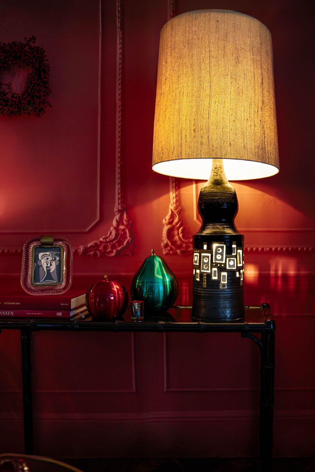 Une très grande lampe en céramique du céramiste français unique Georges Pelletier des années 1960 en vente 1