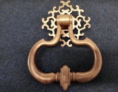 Very Large 19th Century Brass Door Knocker