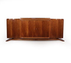 Very Large Four Door Sideboard by Maison Gouffe from Paris in the 1930’s