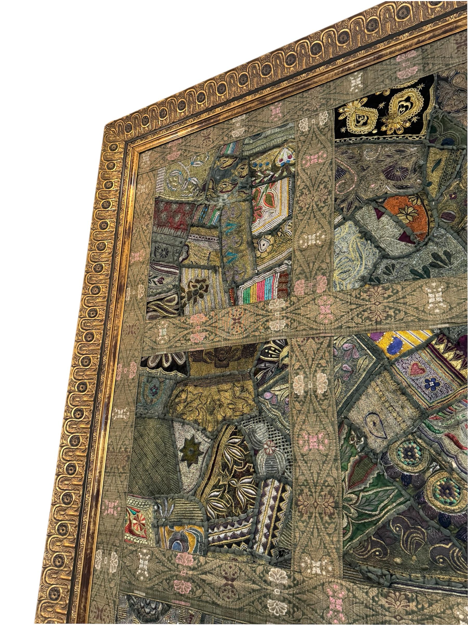 Textile A Very Large Framed Tapestry For Sale
