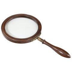 Antique Very Large George III Gallery Magnifying Glass