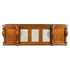 Très grand meuble d'appoint en acajou pour le plum pudding de George IV