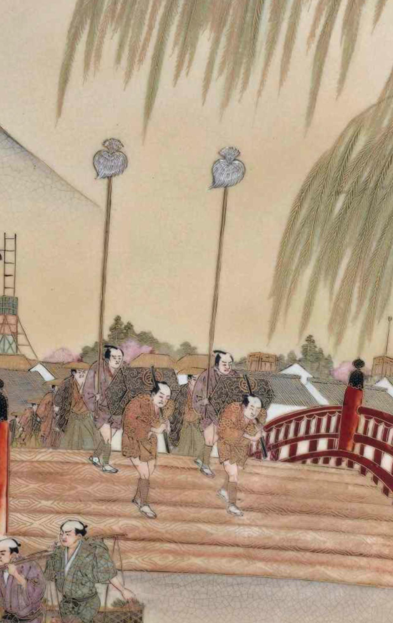 UnHARGER SATSUMA JAPONAIS TRÈS GRAND SIGNÉ PAR KYOKUZAN. Meiji Perid Bon état - En vente à London, GB
