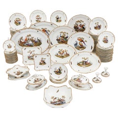 Service de table en porcelaine de Meissen très raffiné et complet