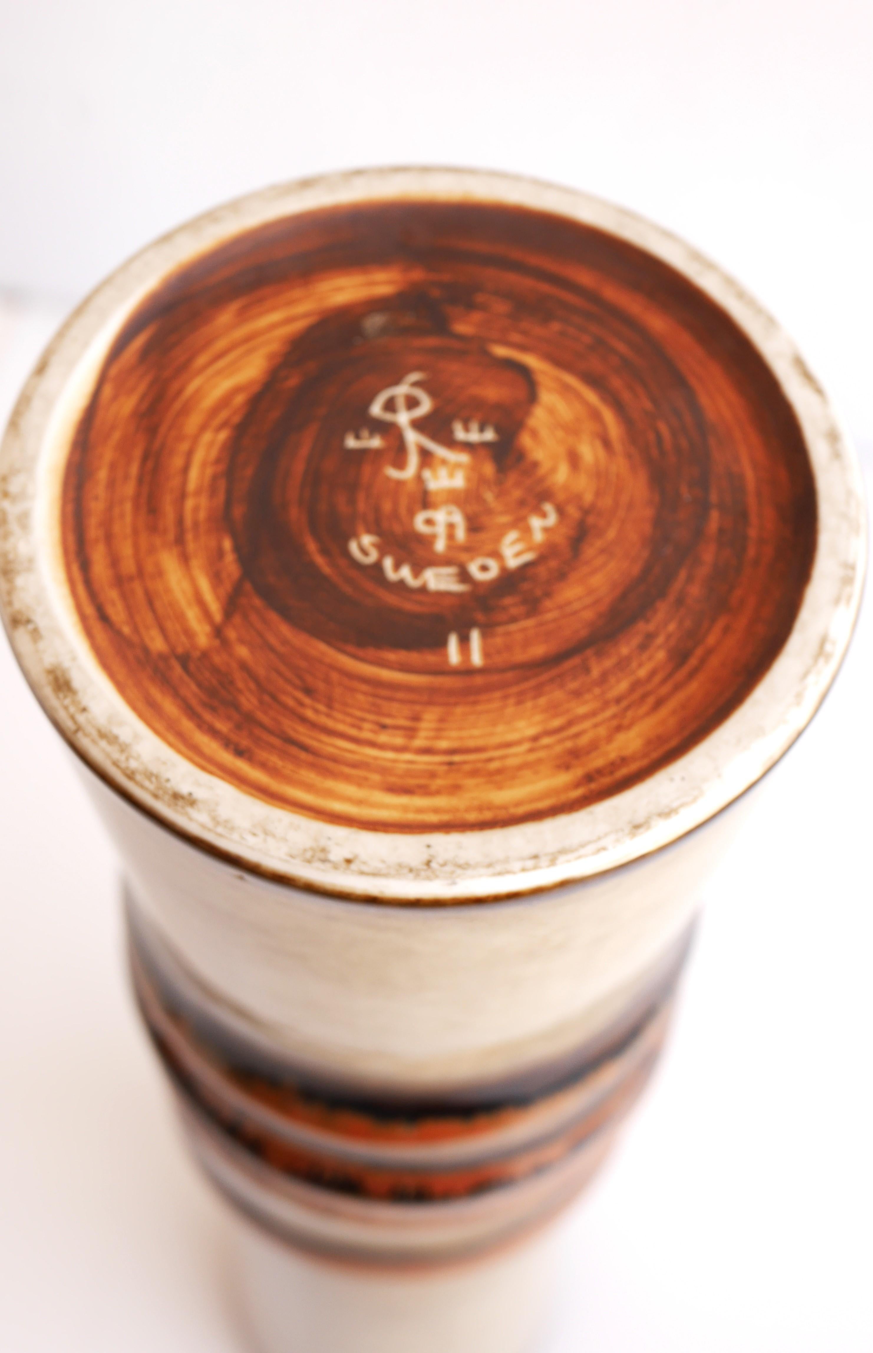 Metà XX secolo Un vaso molto grande in ceramica moderna di metà secolo, 