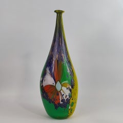 A very large "Oriente" Bottle Vase with aventurine tiles