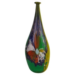 A very large "Oriente" Bottle Vase with aventurine tiles