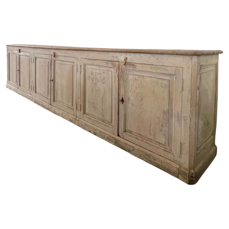 A very large six door 19th century French sideboard For Sale at 1stDibs