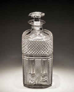 Very Large Square Whisky Decanter