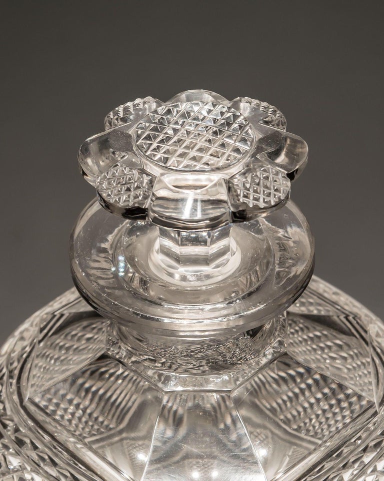 Very Large Square Whisky Decanter For Sale at 1stDibs