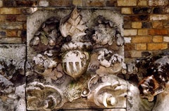 19th Century English Stone Plaque of George and the Dragon, Antique