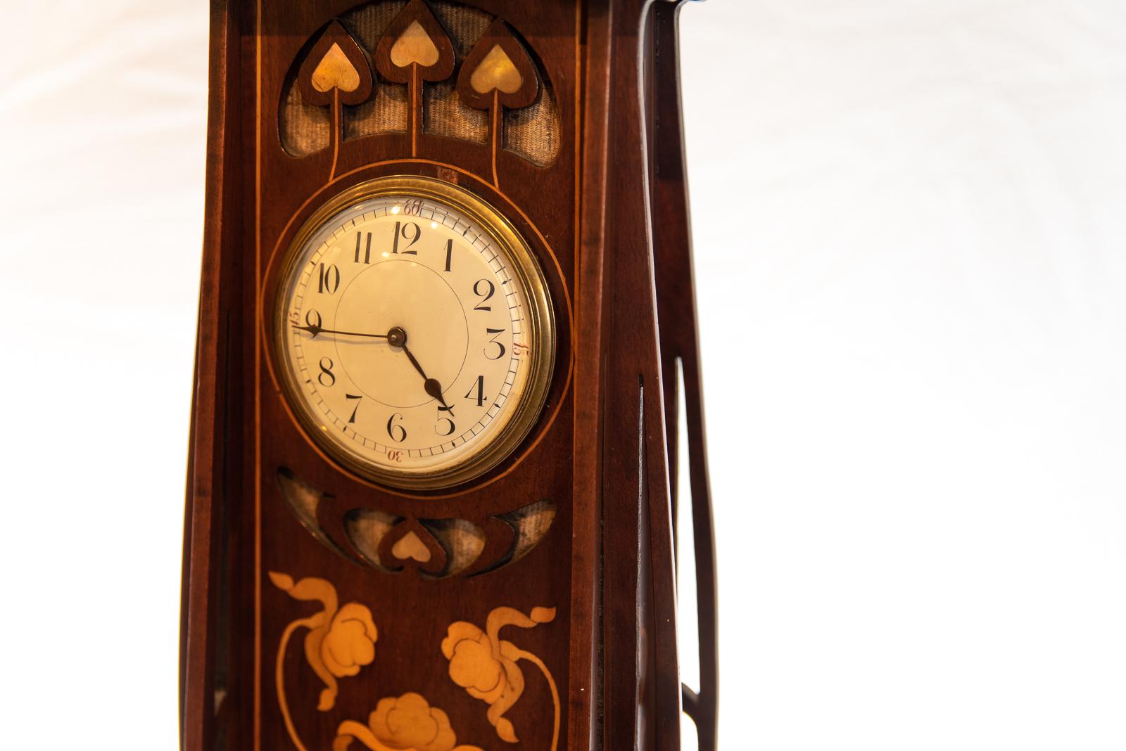 art nouveau mantel clock