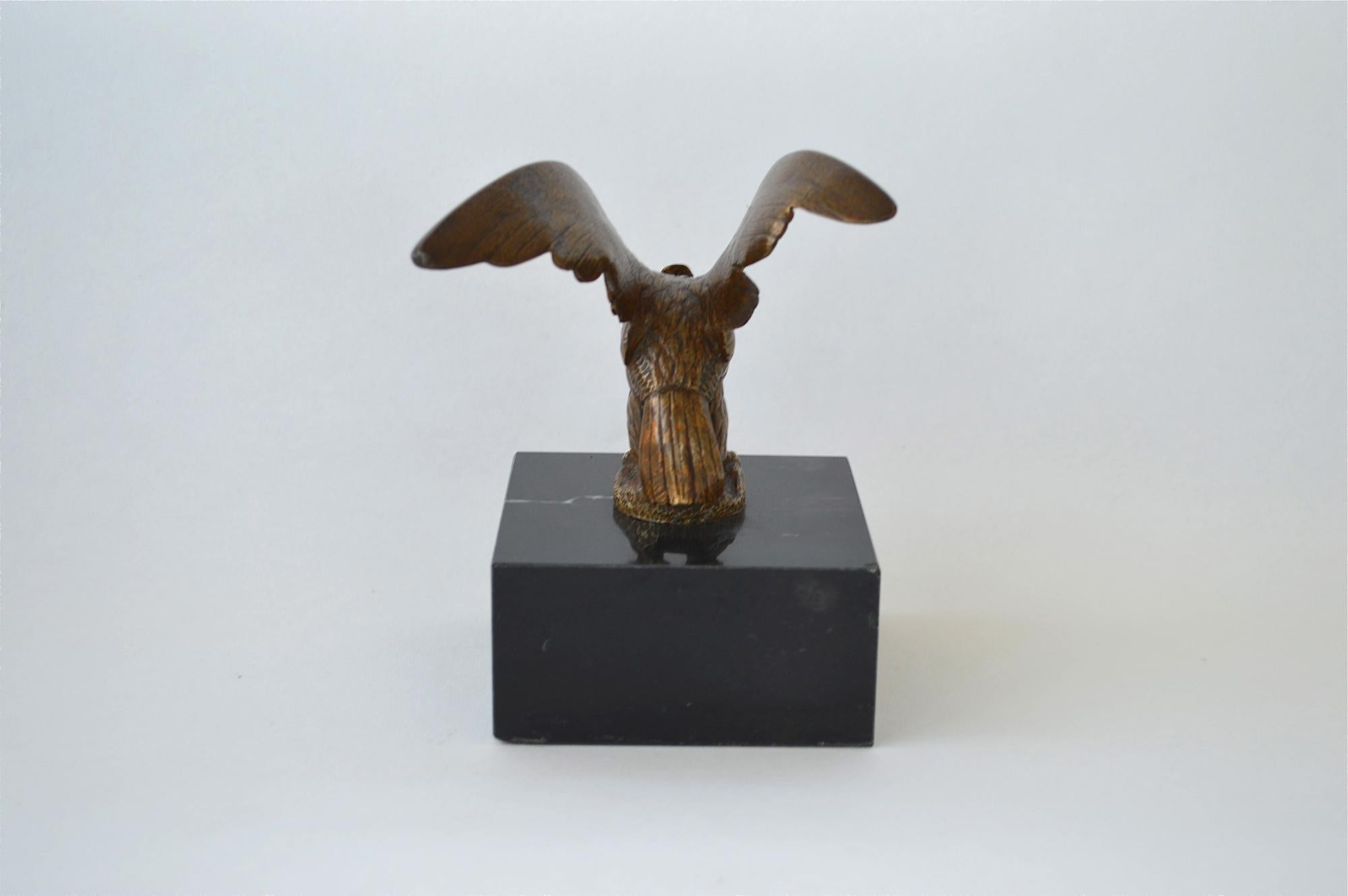 European Very Nice Quality Bronze Sculpture of an Eagle