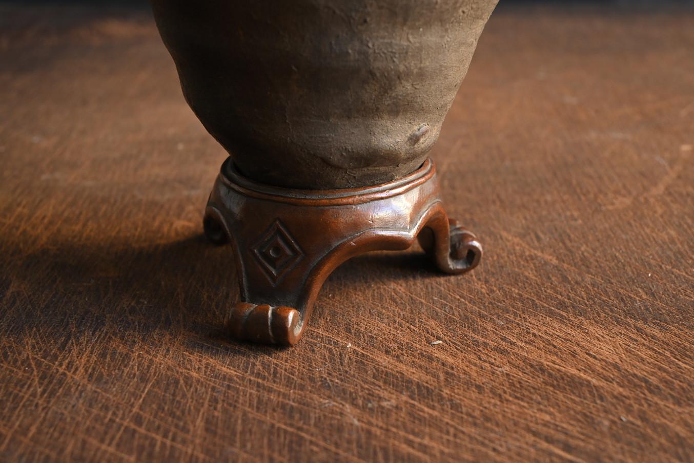 Très ancienne petite jarre en poterie de Chine / 13e au 17e siècle / Vase excavé en vente 2