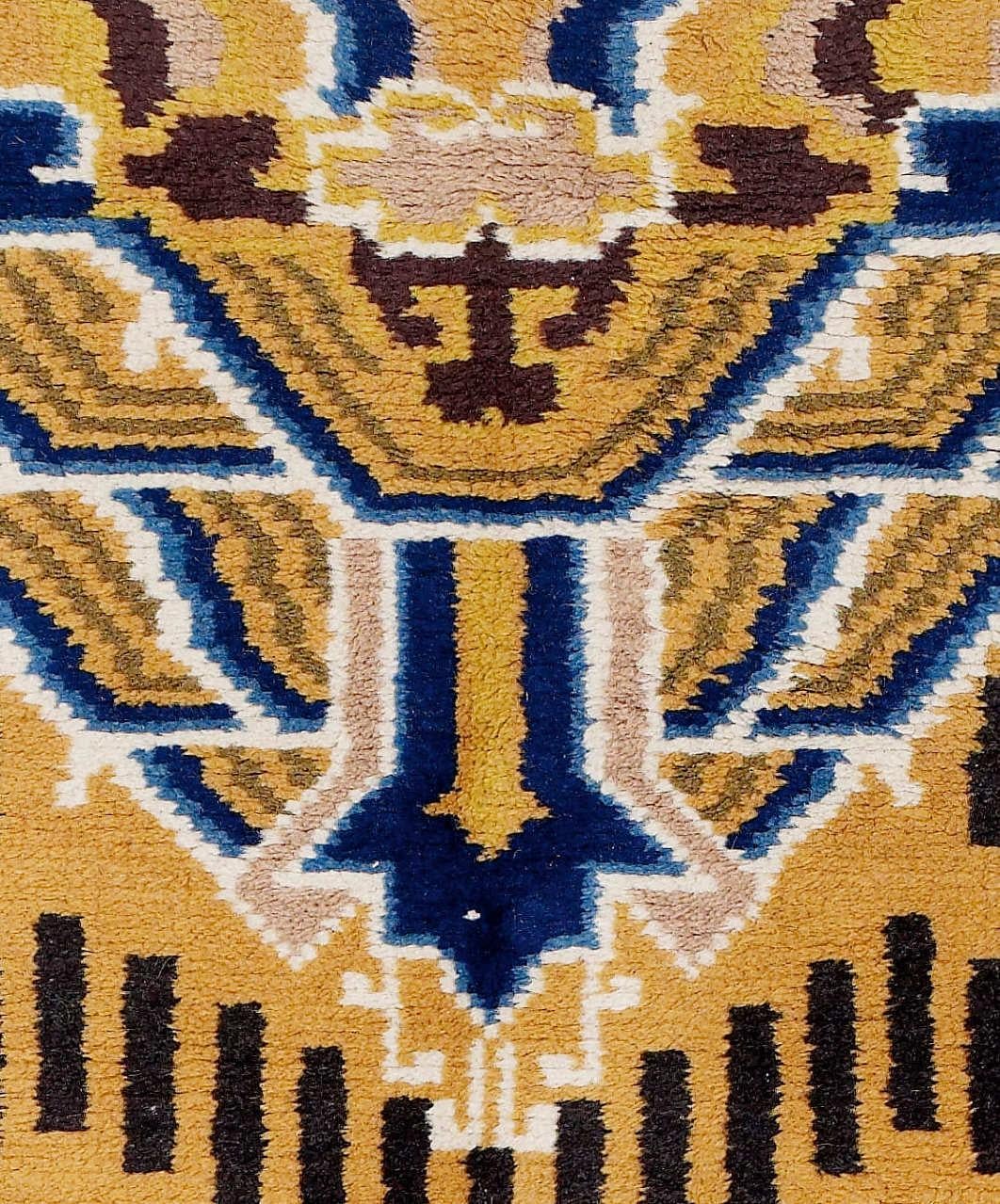 Seltener Rko Ningxia 'Ninghsia' Teppich aus Westchina, 19. Jahrhundert (Wolle) im Angebot