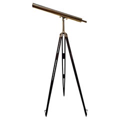 Un très rare télescope du 19e siècle par Browns of Glasgow