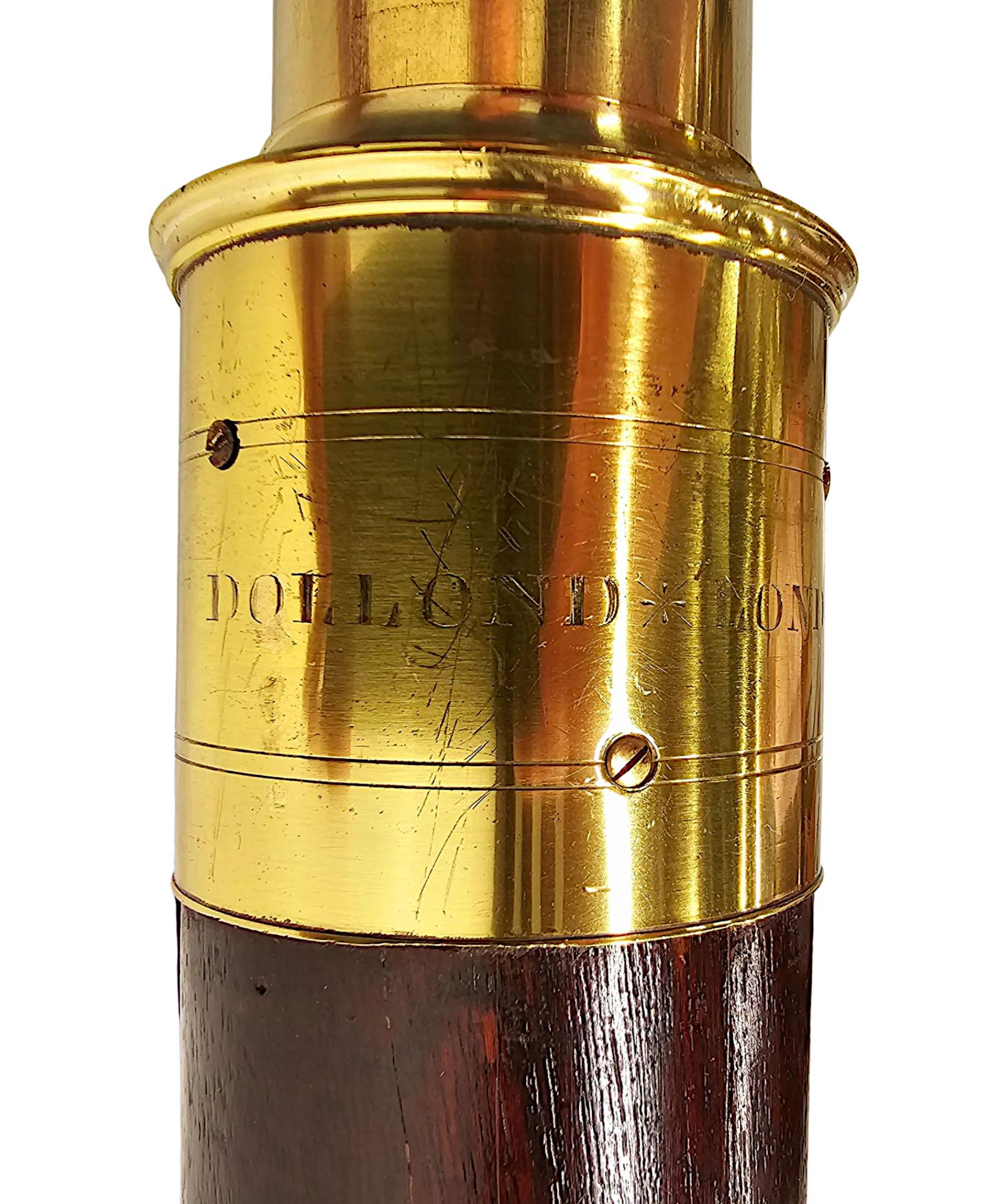English A Very Rare and Fine Early 19th Century Telescope by Dolland London
