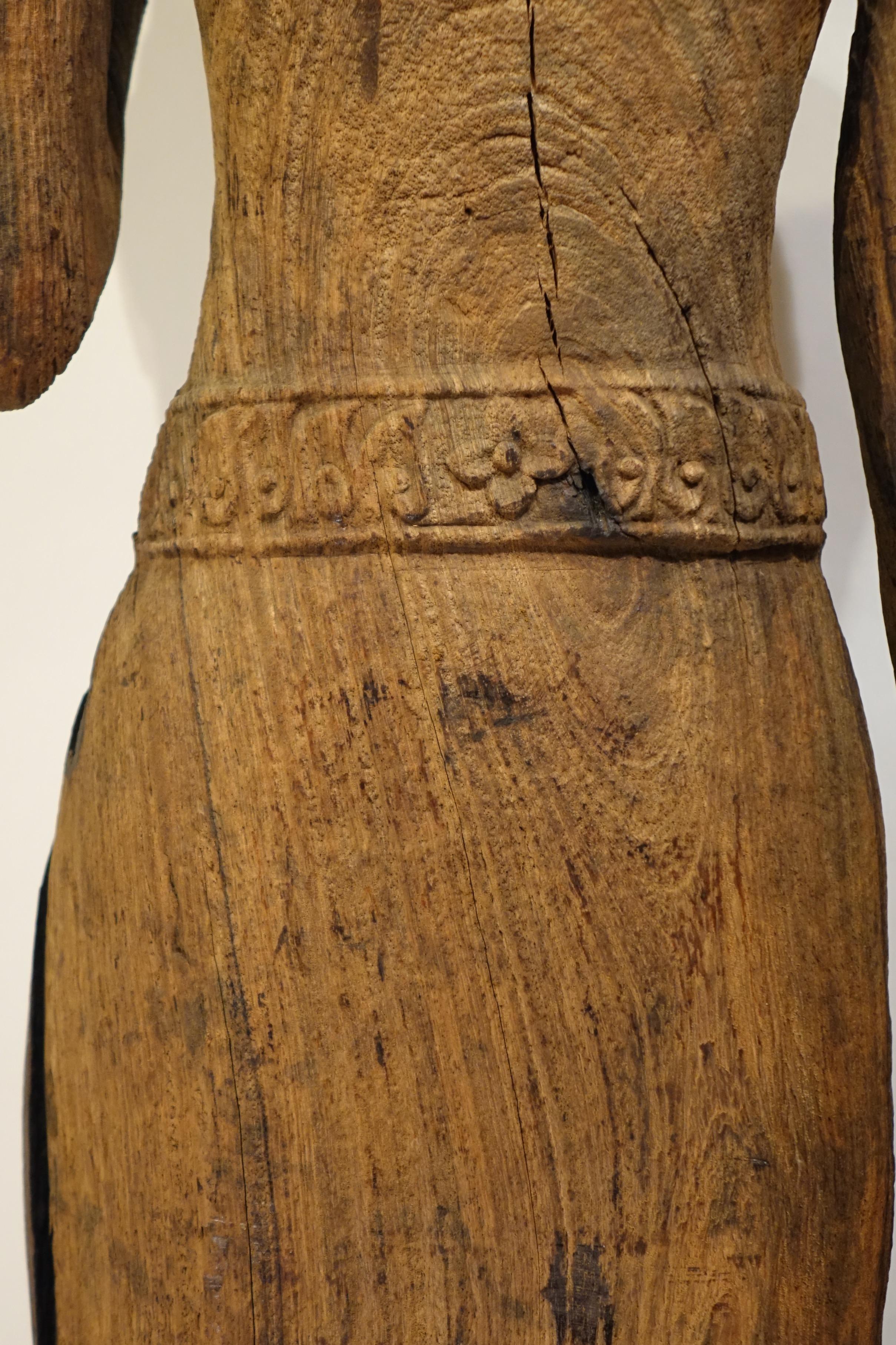 A  Seltener und großer Bouddha, Lao, 17. Jahrhundert, sehr selten. Luang Prabang Stil . im Angebot 9