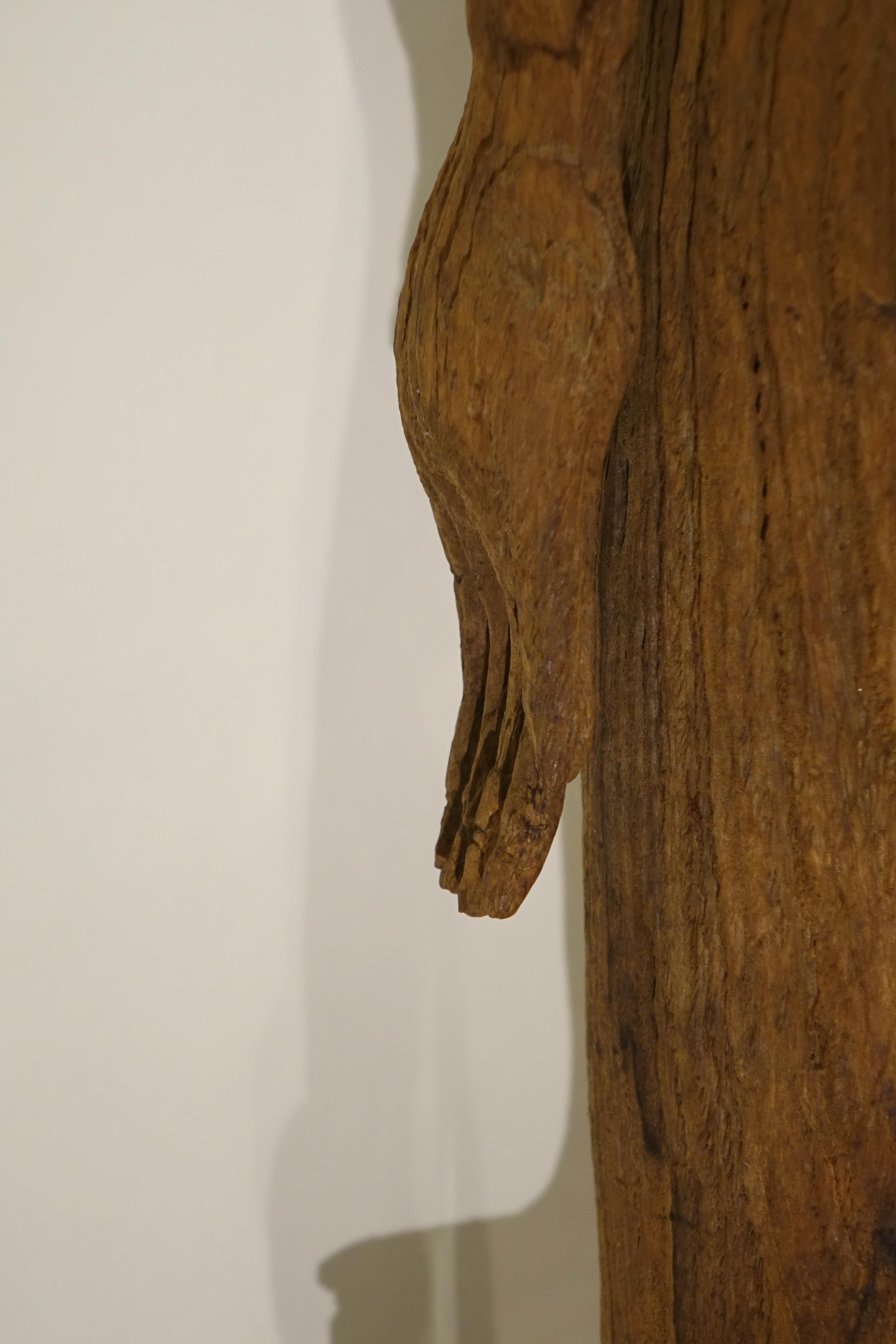 A  Seltener und großer Bouddha, Lao, 17. Jahrhundert, sehr selten. Luang Prabang Stil . im Zustand „Starke Gebrauchsspuren“ im Angebot in PARIS, FR