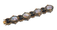 A Very Rare Antique Enamel Bracelet attributed to Froment Meurice
