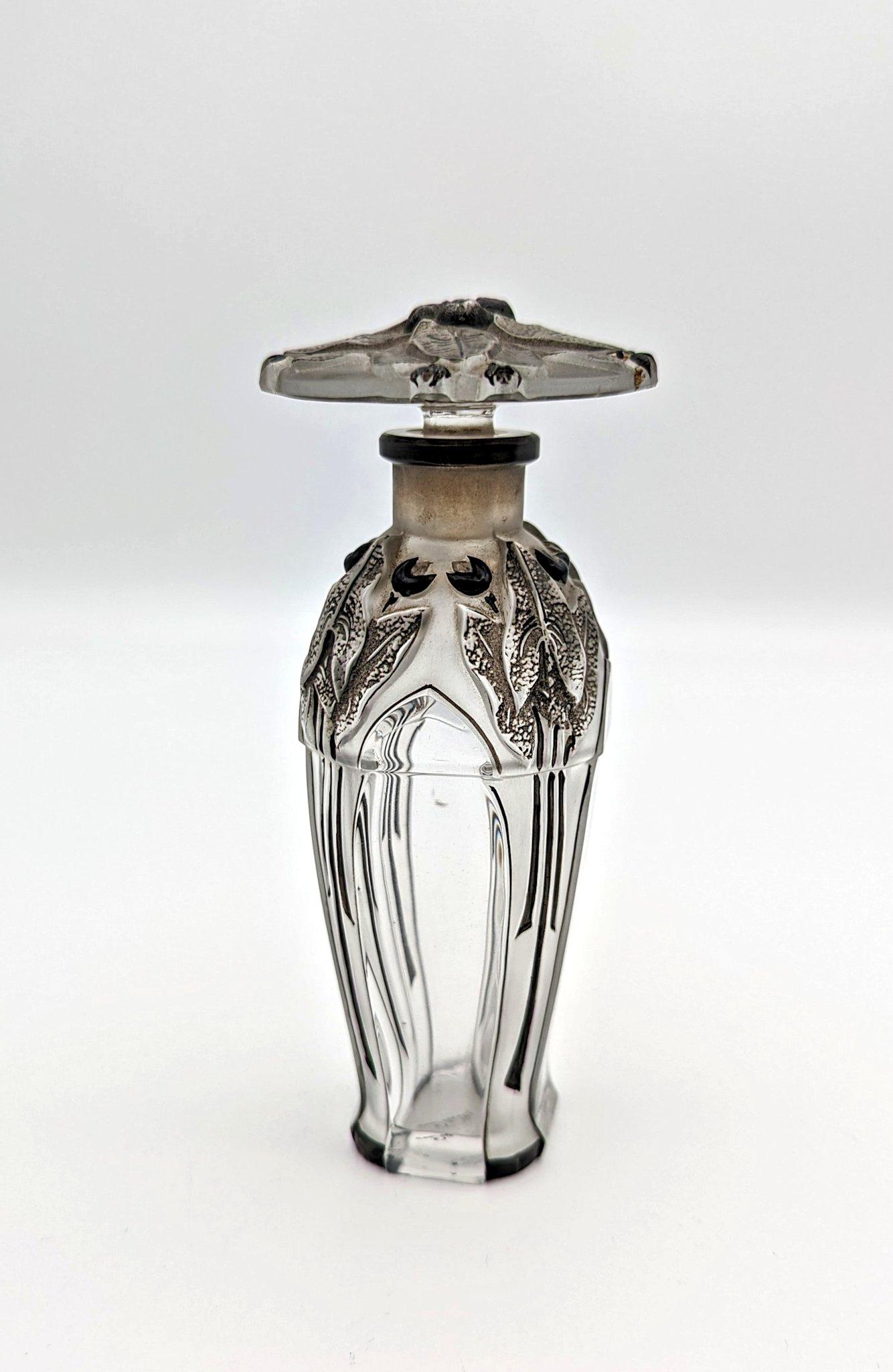 Art Déco Una rarissima bottiglia di profumo art déco 