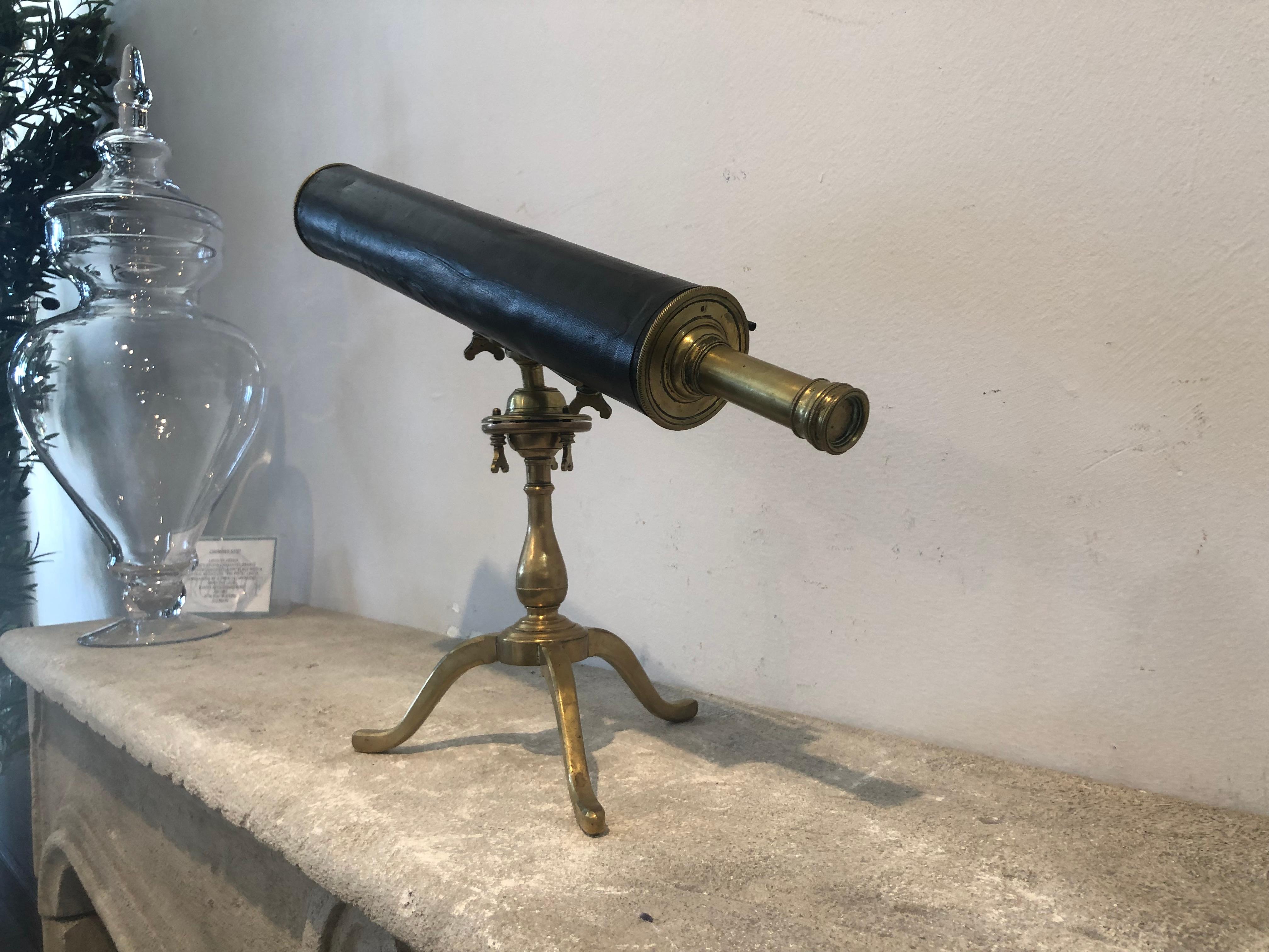 A very rare Collection of 18th Century, French and English Telescopes 1