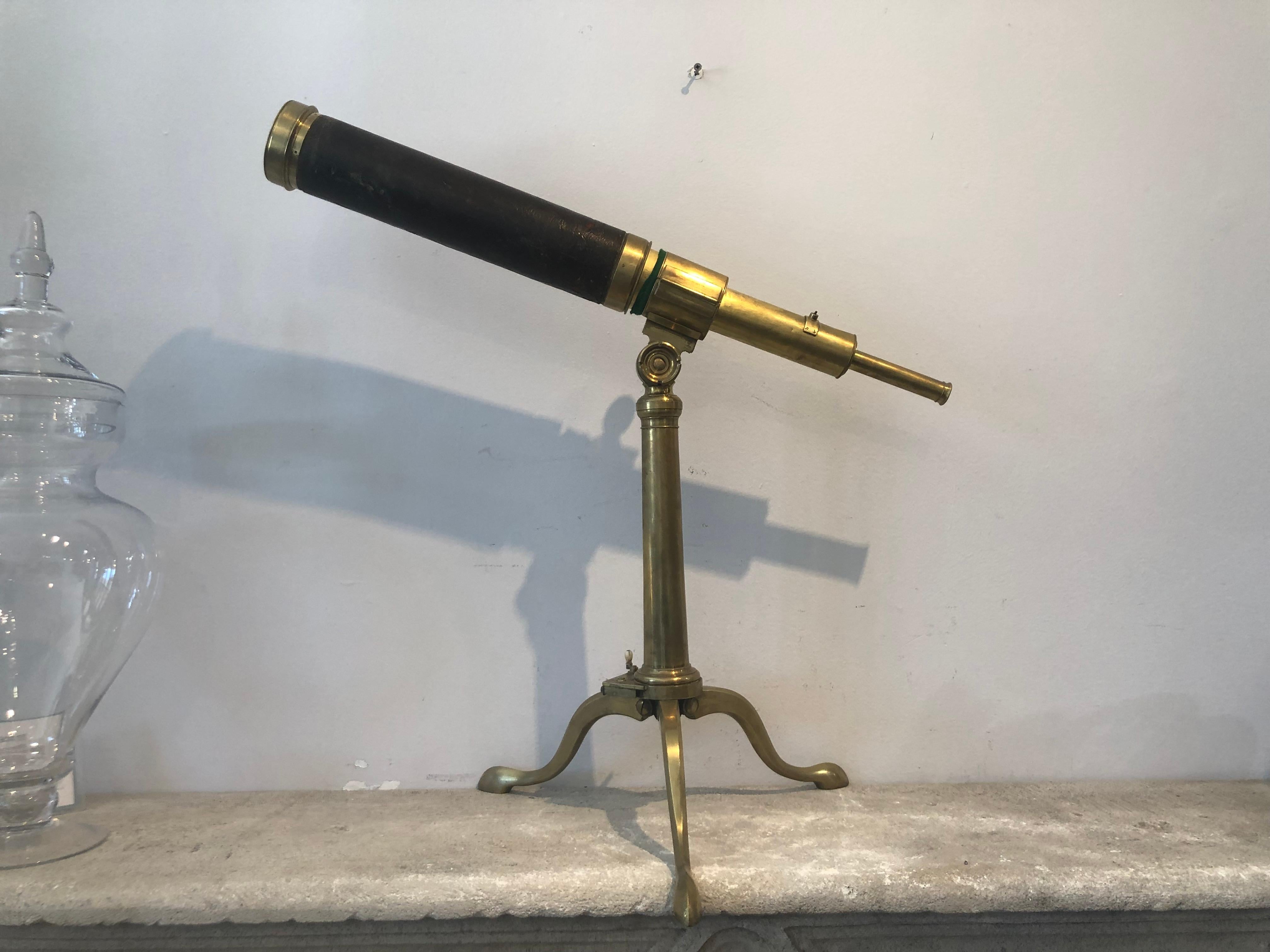 A very rare Collection of 18th Century, French and English Telescopes 8