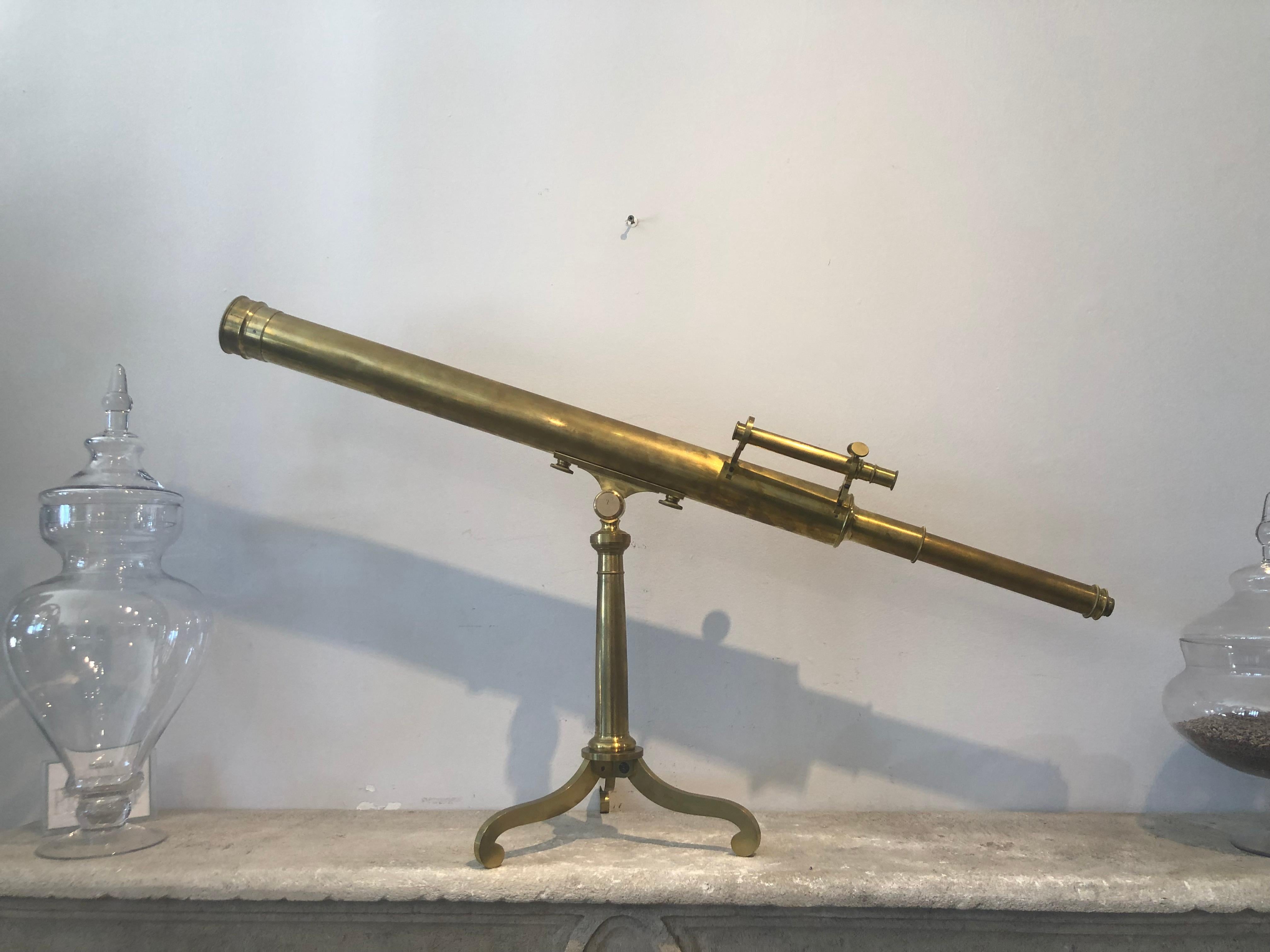 A very rare Collection of 18th Century, French and English Telescopes 10