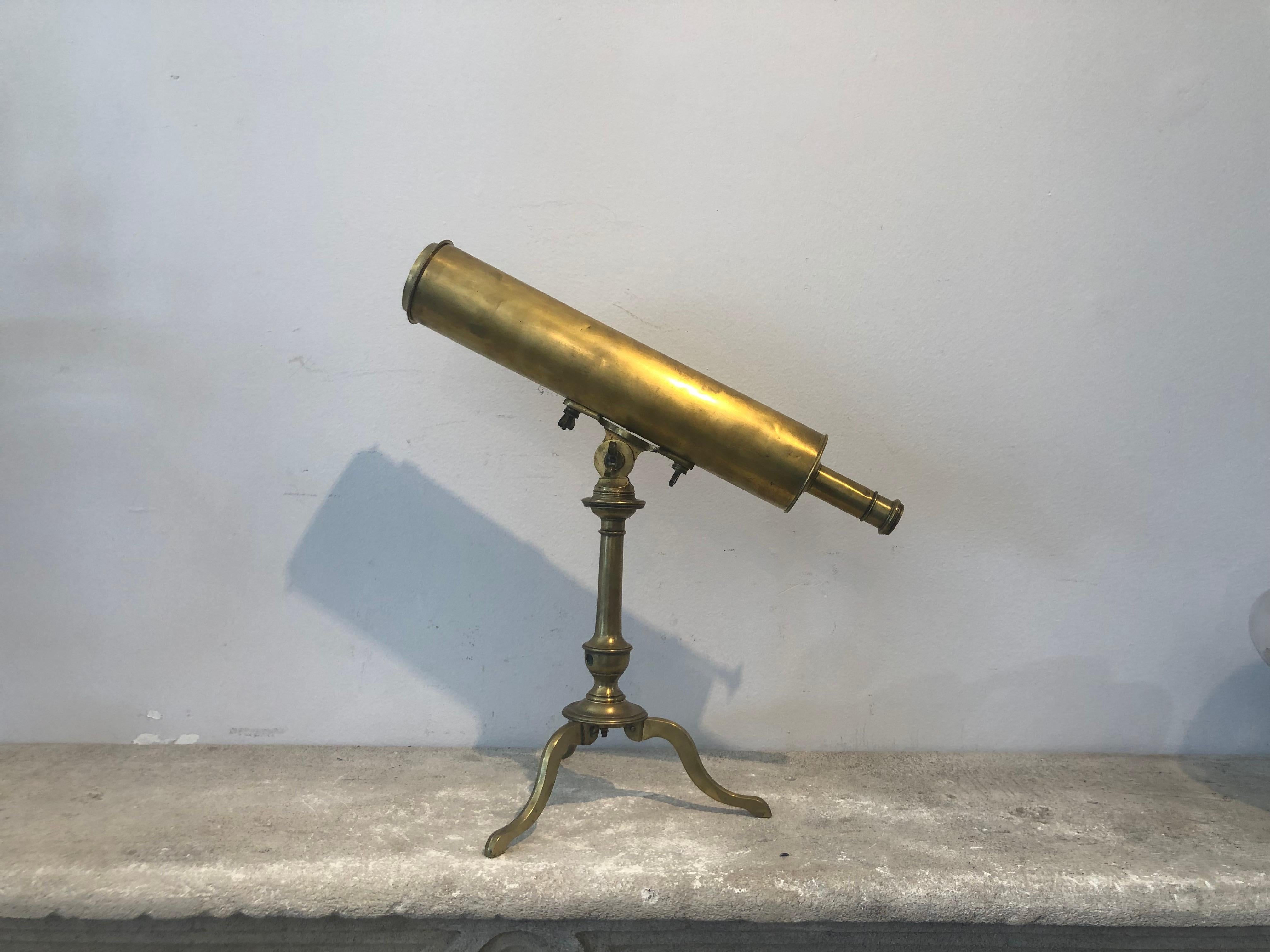 European A very rare Collection of 18th Century, French and English Telescopes
