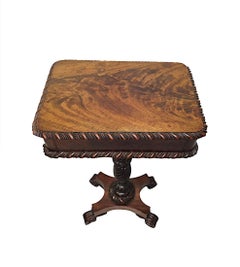 A Very Rare Early 19th Century Regency Small Lamp or Occasional Table