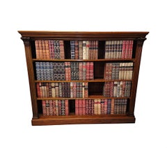 A Very Rare Early 19th Century William IV Large Open Bookcase