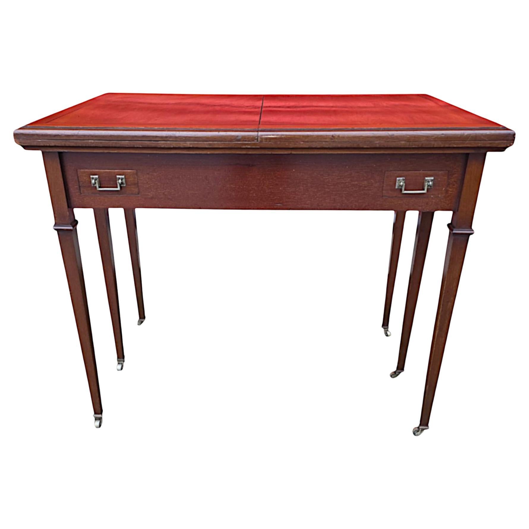 Una mesa de ruleta de los juegos eduardianos muy rara