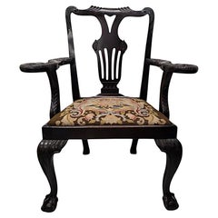 Antique A Very Rare Irish 19th Century Armchair Attributed to 'Butlers' of Dublin