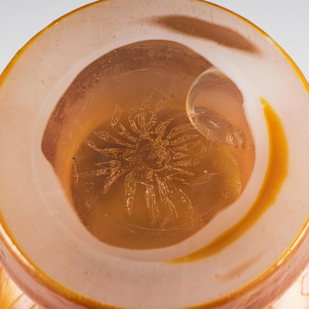 Un vaso di Galle molto raro, grande e precoce, 1890-94 in vendita 2