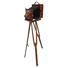 A Very Rare Late 19th Century Sanderson Plate Camera
