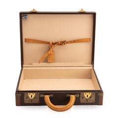 Very Rare Louis Vuitton "Secret Service" Briefcase, Paris, circa 1980