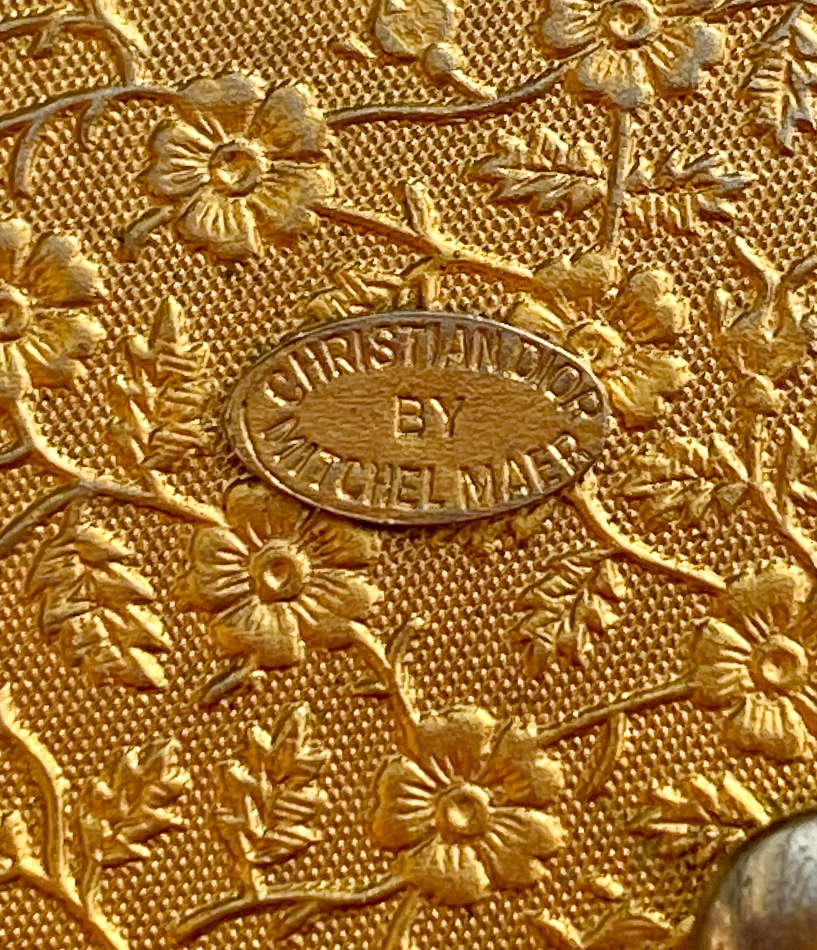 A very rare 'musical box' pendant brooch, Christian Dior by Mitchel Maer, c1954. 4