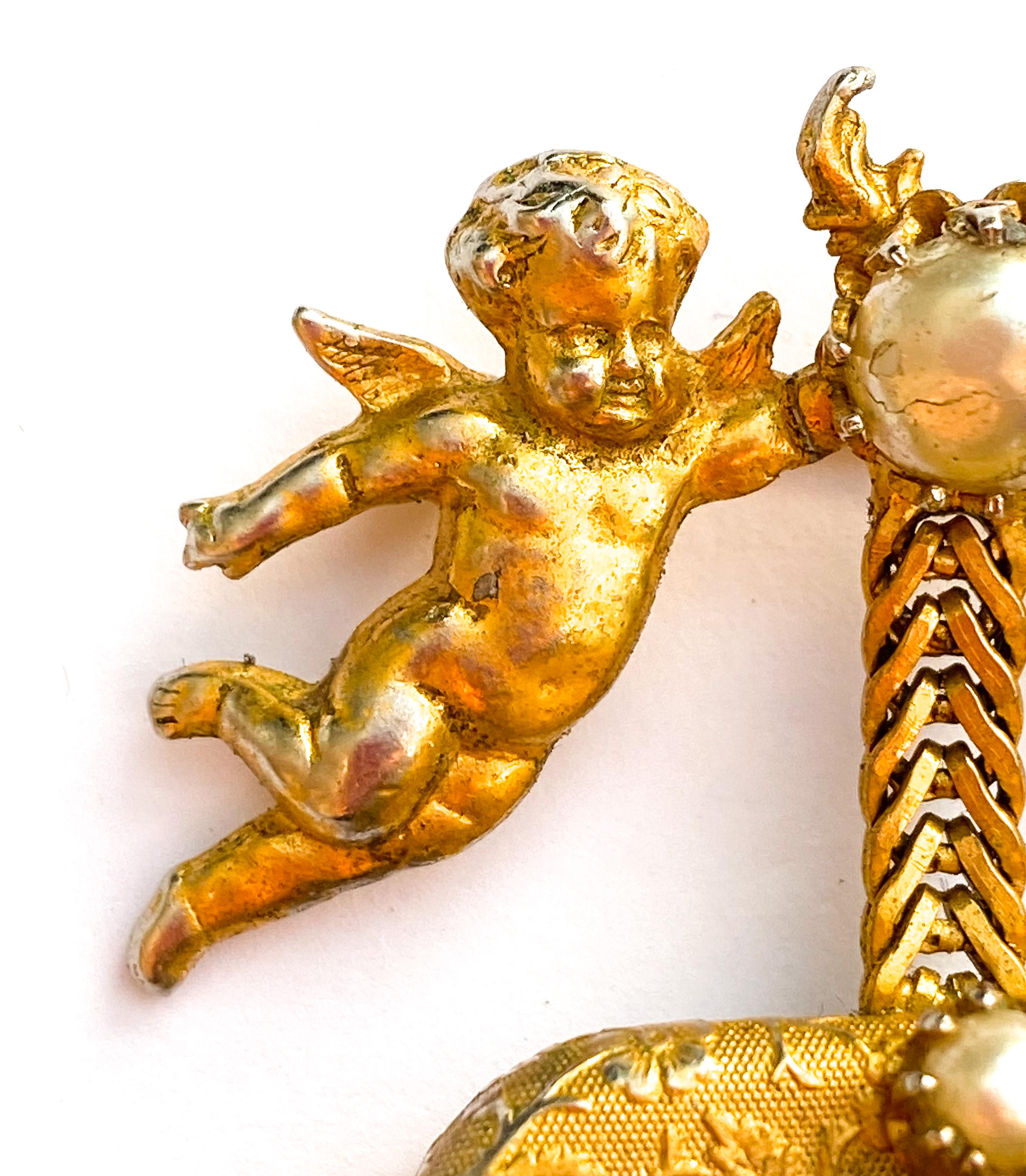 A very rare 'musical box' pendant brooch, Christian Dior by Mitchel Maer, c1954. 2