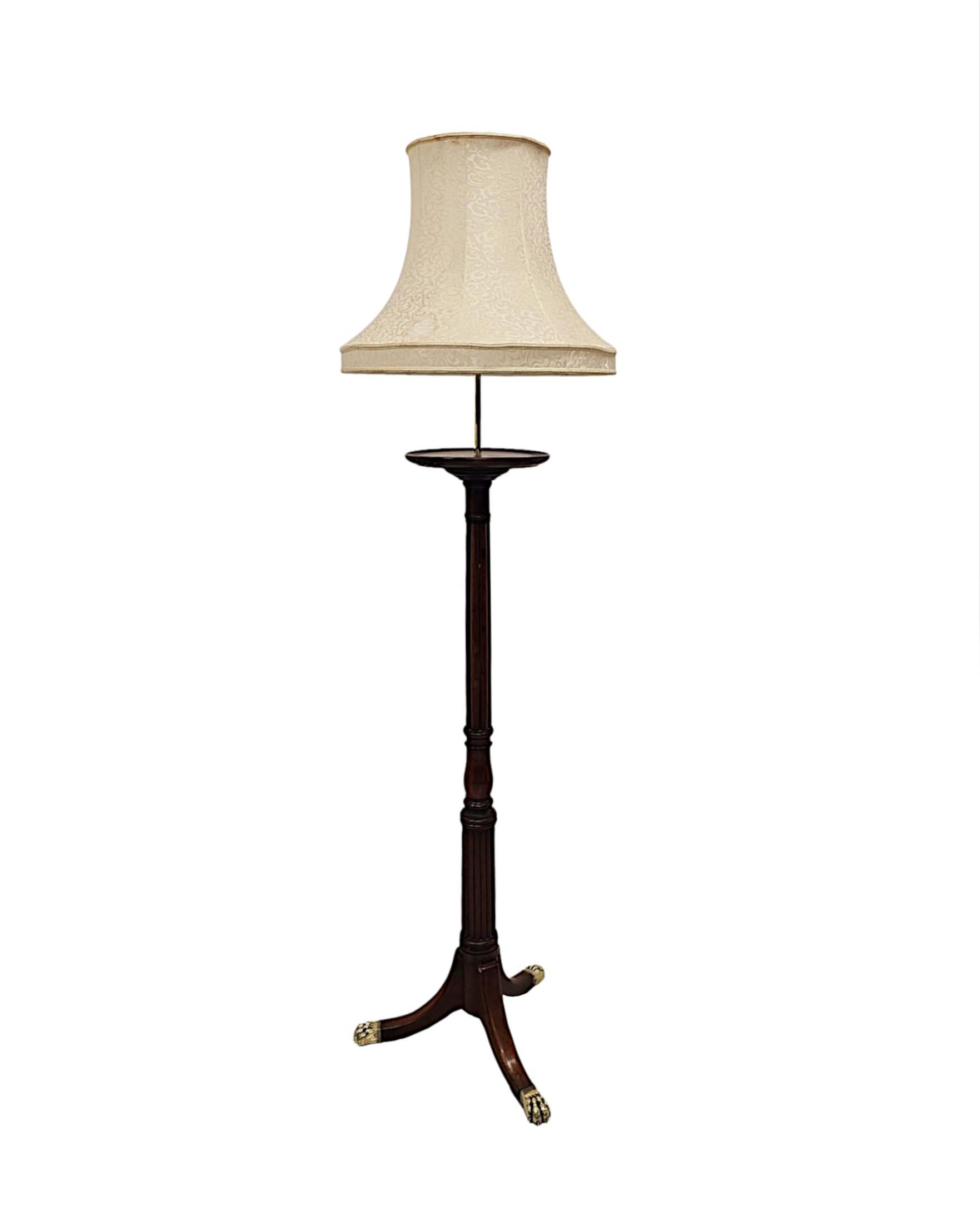 Ein sehr seltenes Paar Pflanzgefäßständer / Fackeln aus dem 19. Jahrhundert, umgewandelt in Lampen (Englisch) im Angebot
