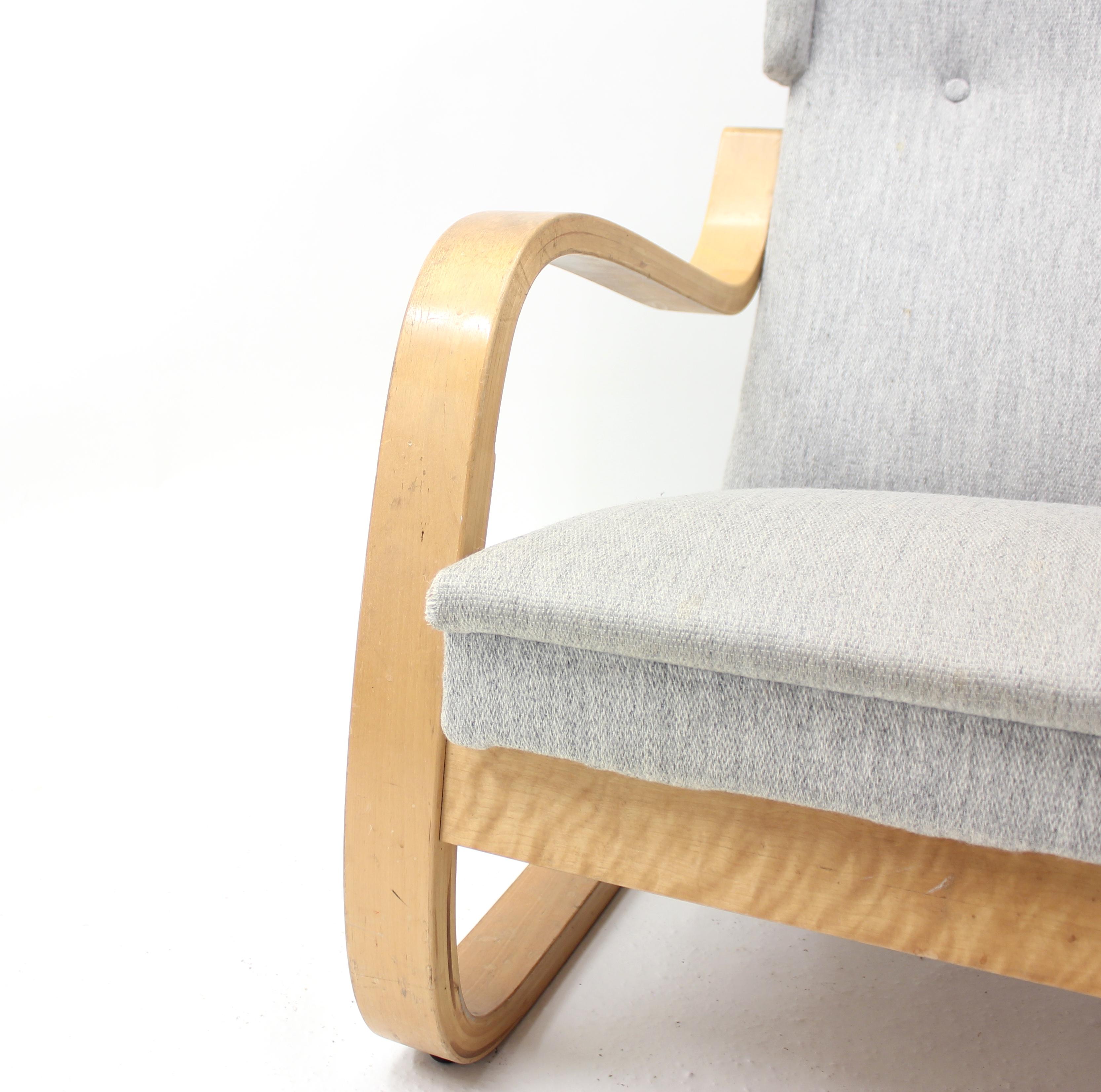 Very Special Model 36/401 Easy Chair by Alvar Aalto for Artek, Hedemora 3