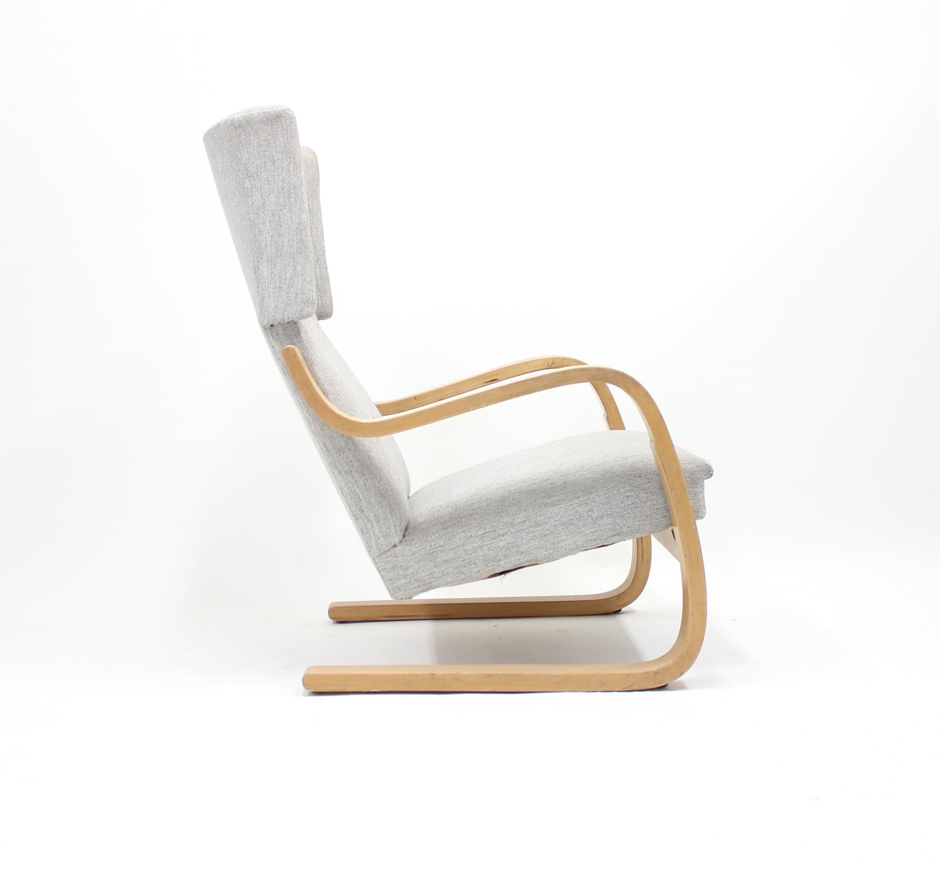 Very Special Model 36/401 Easy Chair by Alvar Aalto for Artek, Hedemora In Good Condition In Uppsala, SE