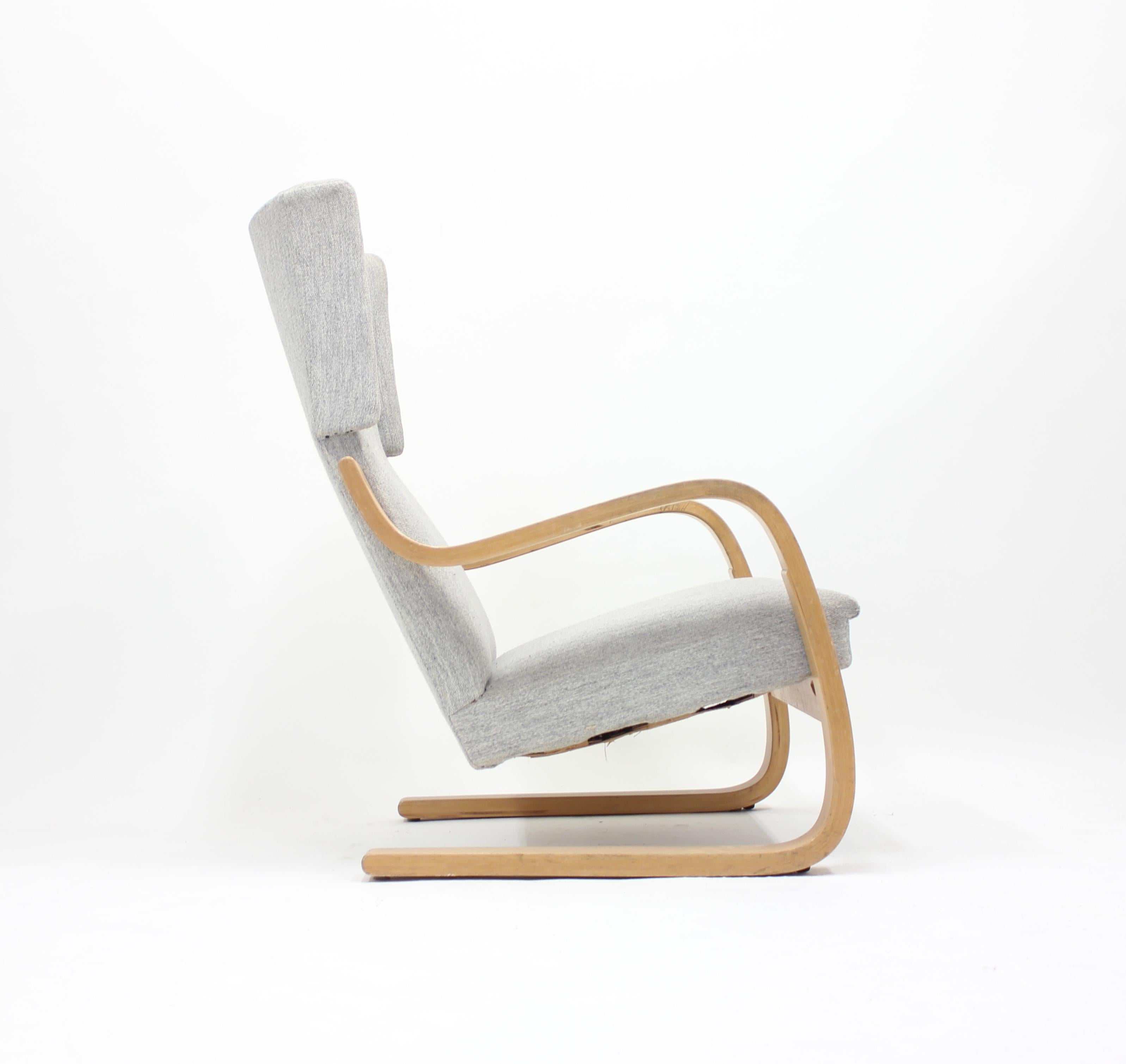 Mid-20th Century Very Special Model 36/401 Easy Chair by Alvar Aalto for Artek, Hedemora