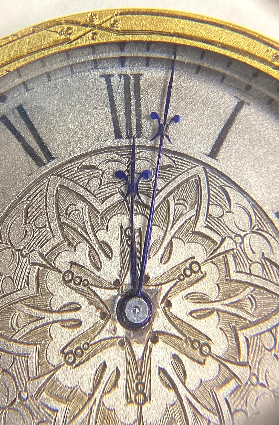 A Very Unusual Travel Clock in The Shape of a Prayer Book For Sale 6