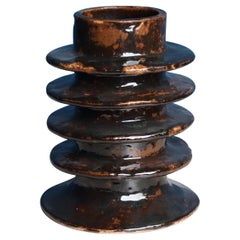 Vasija de Mariela Ceramica - Serie "Cordillera Grande", Gres Artesanal