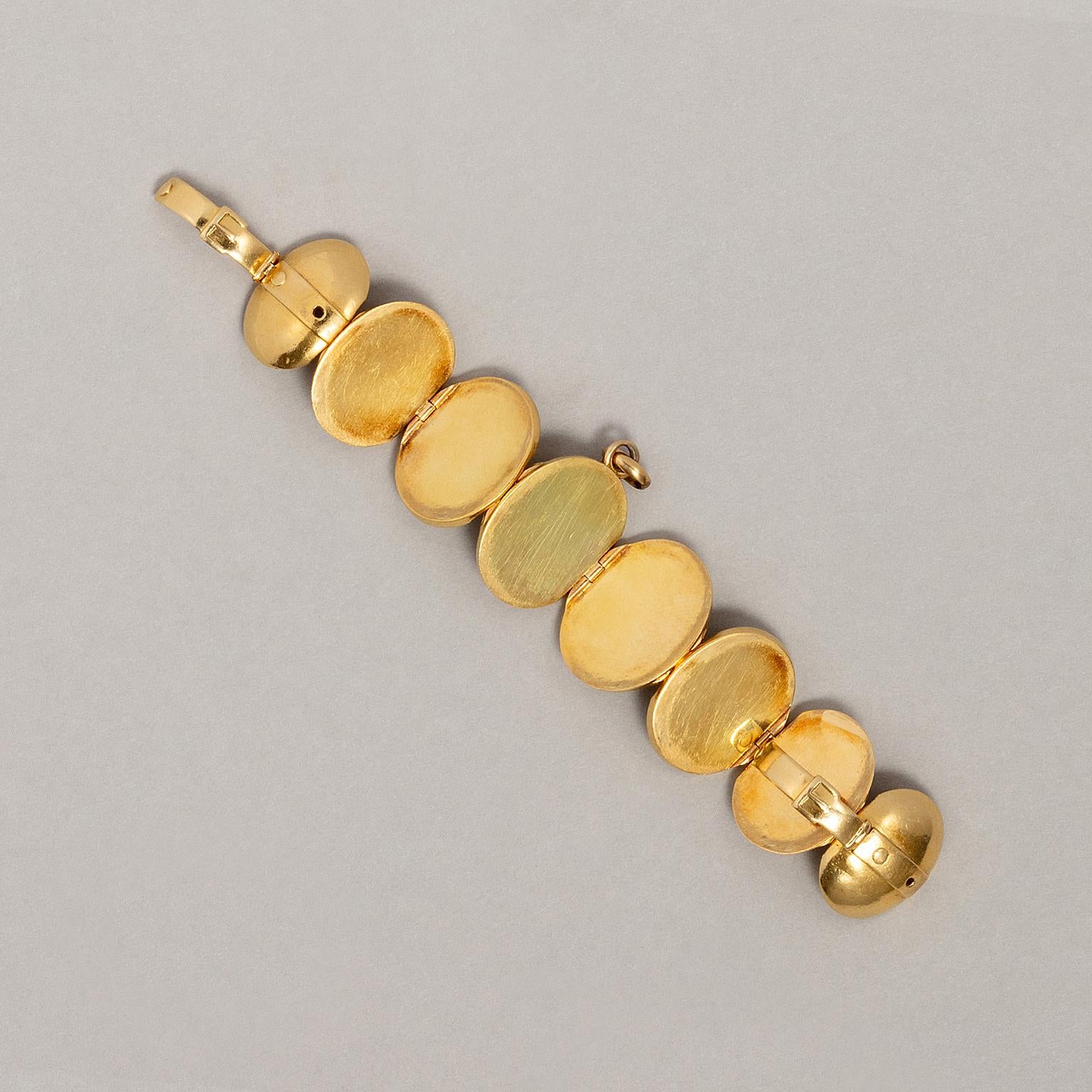 Women's or Men's A Victorian 18 carat Gold Multi Locket Pendant